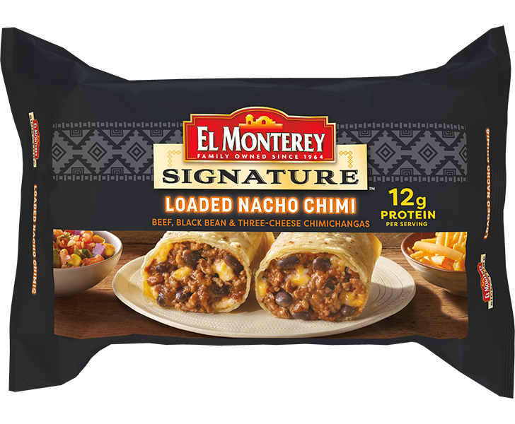 El Monterey Chimichangas Burritos Spicy Jalapeno Bean & Cheese (8 ct)