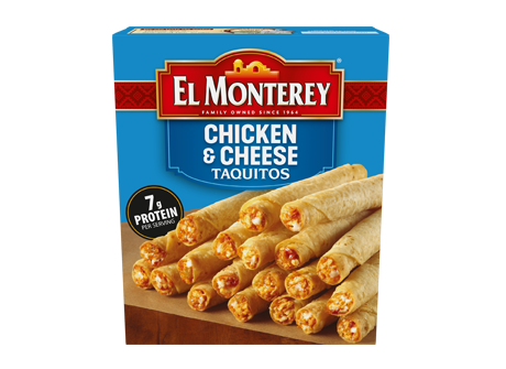 Frozen Chicken Taquitos - El & Snacks Monterey - Taquitos