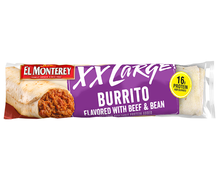 El Monterey®️ Family Pack Beef, Bean & Cheese Flavor Chimichangas - Ruiz  Foodservice