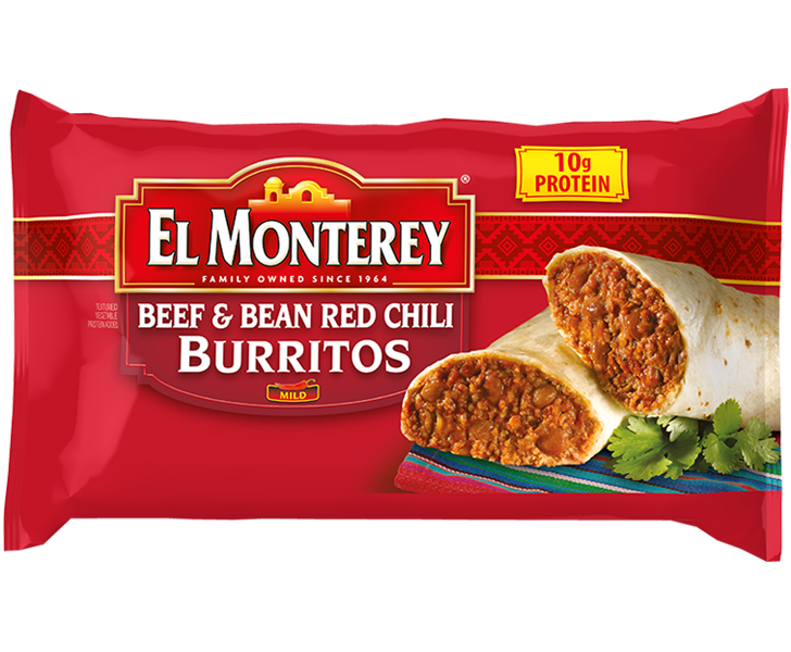 El Monterey Beef & Bean Chimichangas 32 Oz Bag