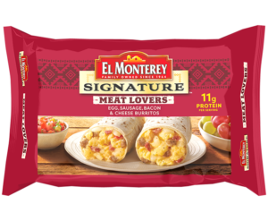 El Monterey Signature Chimichangas Shredded Steak & Three Cheese 10 Count -  3.13 Lb - Albertsons