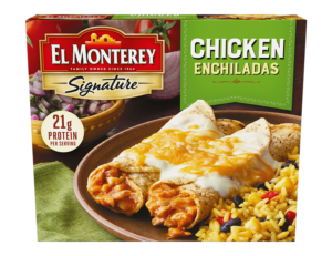 El Monterey Signature Chimichangas Chicken, Cheese & Rice 10ct, 45oz, Frozen Meat