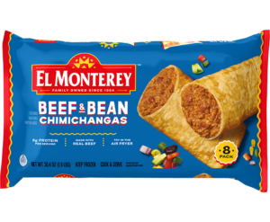 El Monterey Classic Beef & Bean Chimichangas
