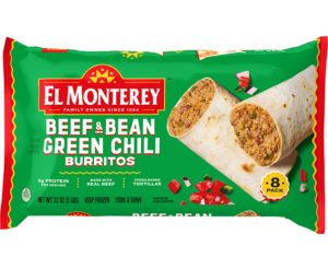 El Monterey Classic Beef & Bean Green Chili Burritos