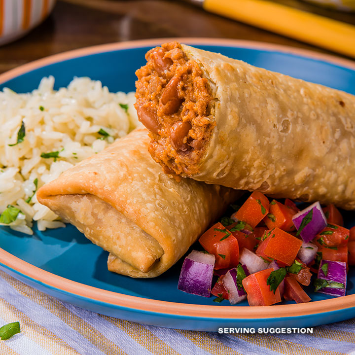 El Monterey Classic Beef & Bean Chimichangas