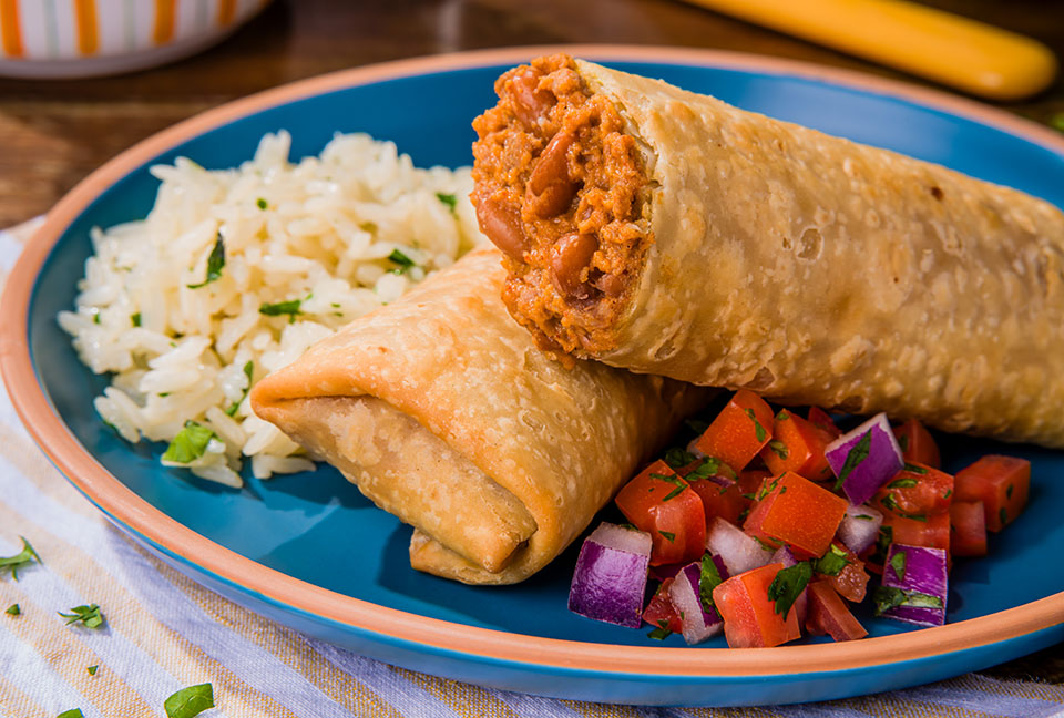 El Monterey Classic Beef & Bean Chimichangas