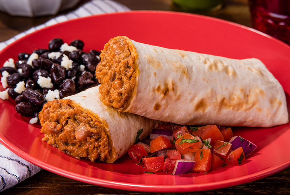El Monterey Classic Beef & Bean Red Chili Burritos
