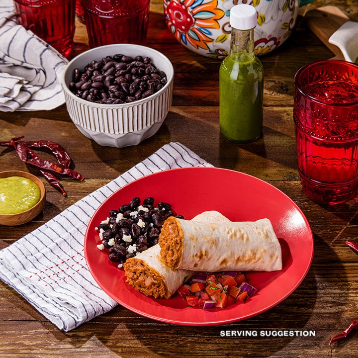 El Monterey Classic Beef & Bean Red Chili Burritos