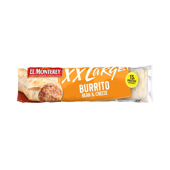 El Monterey XXLarge Bean & Cheese Burrito, single