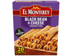 El Monterey Spicy Jalapeno Bean & Cheese Chimichangas, 32 oz, 8 Count  (Frozen)