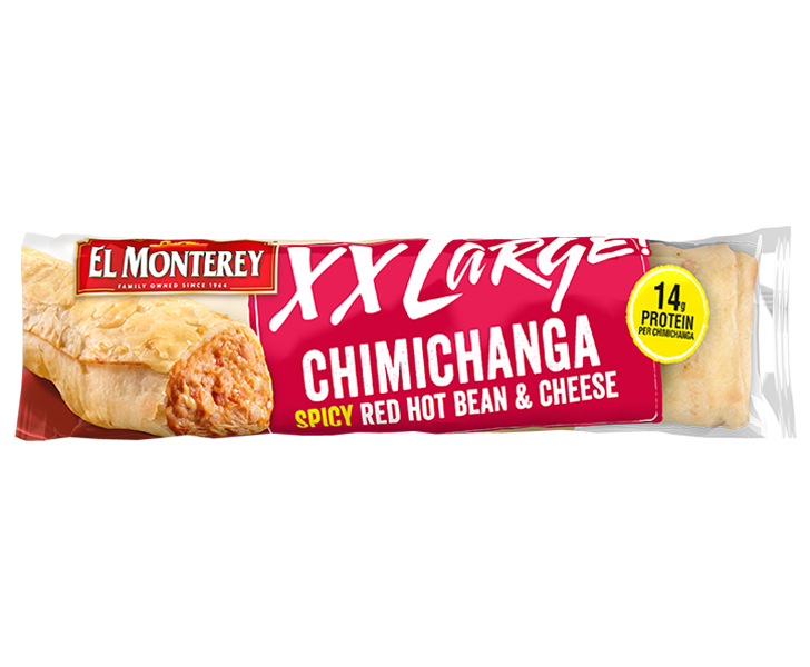 El Monterey® XX Large!® Spicy Red Hot Beef & Bean Chimichanga, 9 oz - Kroger