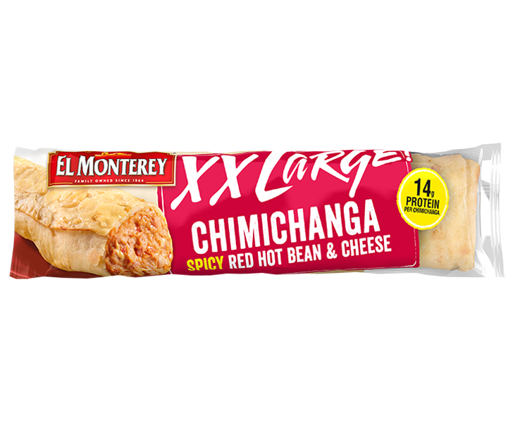 El Monterey®️ Family Pack Beef, Bean & Cheese Flavor Chimichangas - Ruiz  Foodservice