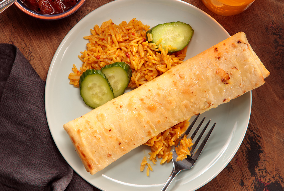 El Monterey Spicy Bean & Cheese Chimichangas