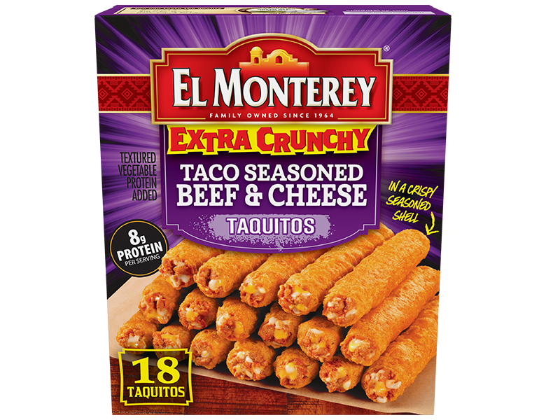 Taco and Cheese Taquito - Taquitos & Snacks - El Monterey