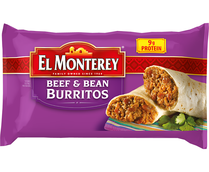 El Monterey®️ Family Pack Spicy Jalapeno, Bean & Cheese Chimichangas - Ruiz  Foodservice