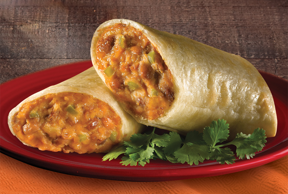 El Monterey®️ Family Pack Spicy Jalapeno, Bean & Cheese Chimichangas - Ruiz  Foodservice