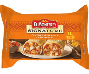Spicy Jalapeno Bean & Cheese Chimichangas - El Monterey