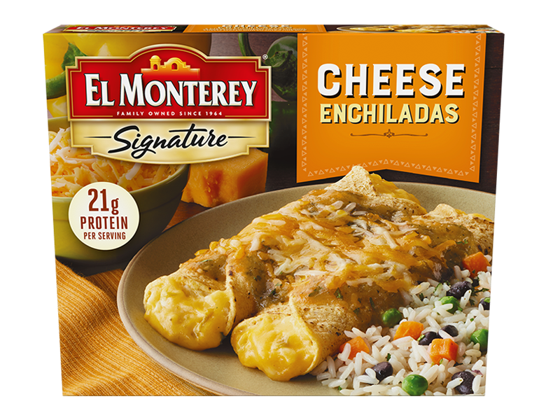 El Monterey®️ Signature Single Serve Shredded Steak, Cheese & Rice  Chimichanga - Ruiz Foodservice