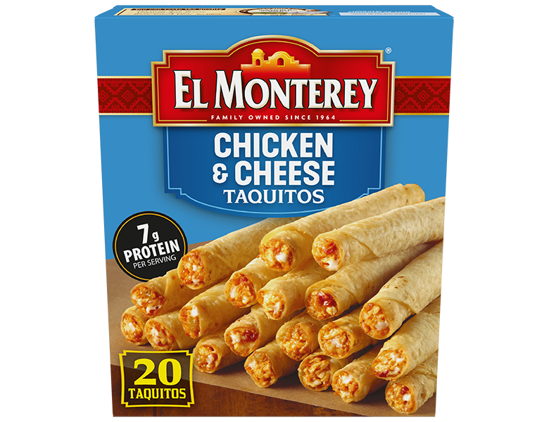 Frozen Chicken Taquitos - Snacks El - & Taquitos Monterey