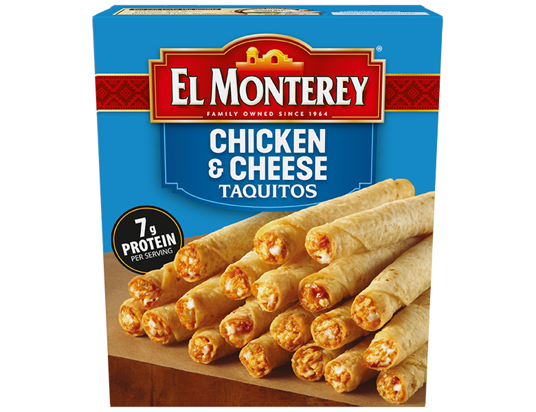 Chicken Snacks Taquitos Frozen - El & - Taquitos Monterey