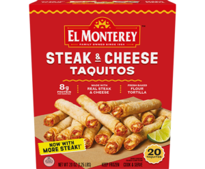 El Monterey Classic Steak & Cheese Taquitos