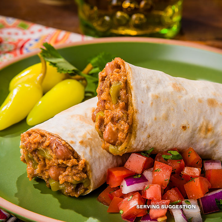 El Monterey Classic Beef & Bean Green Chili Burritos