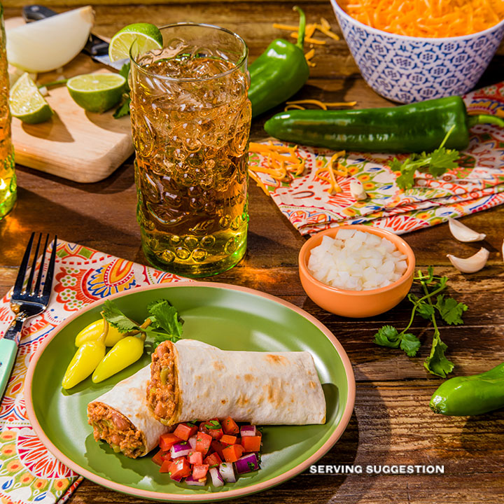 El Monterey Classic Beef & Bean Green Chili Burritos