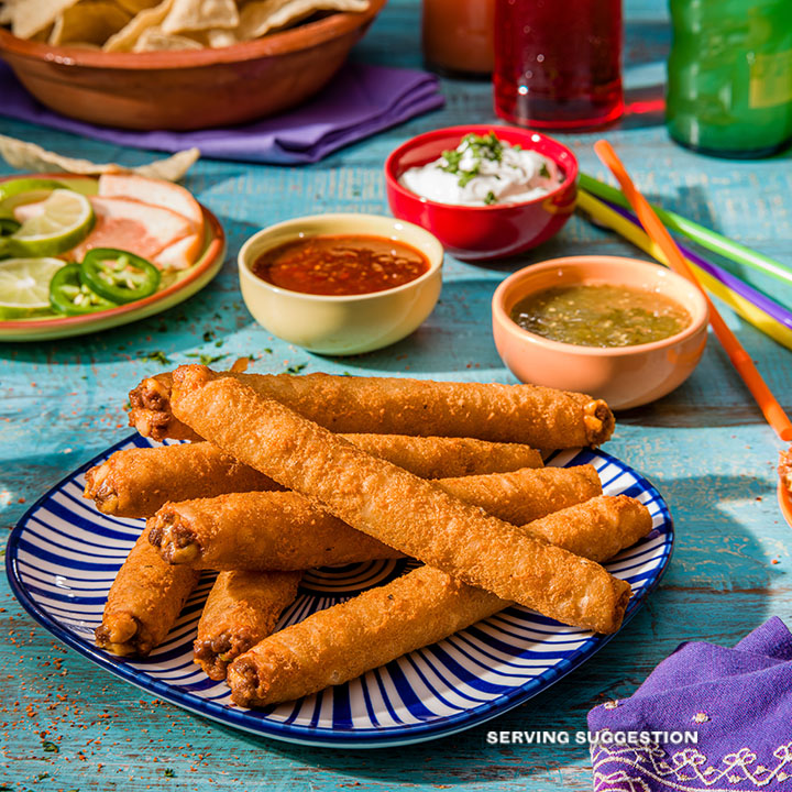 El Monterey Extra Crunchy Taco Seasoned Beef Taquitos