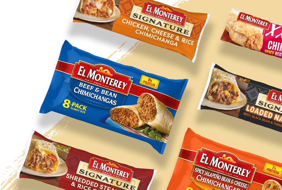 El Monterey Burritos, Variety, 30 ct