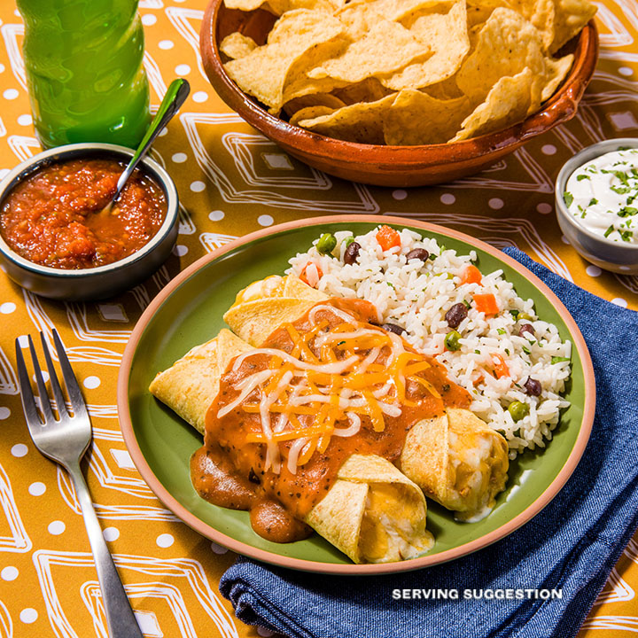 El Monterey Signature Cheese Enchiladas Meal