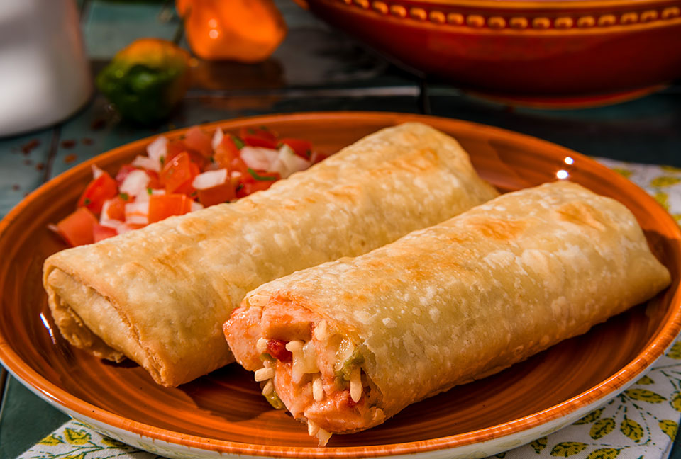 El Monterey Signature Chicken & Monterey Jack Cheese Chimichangas