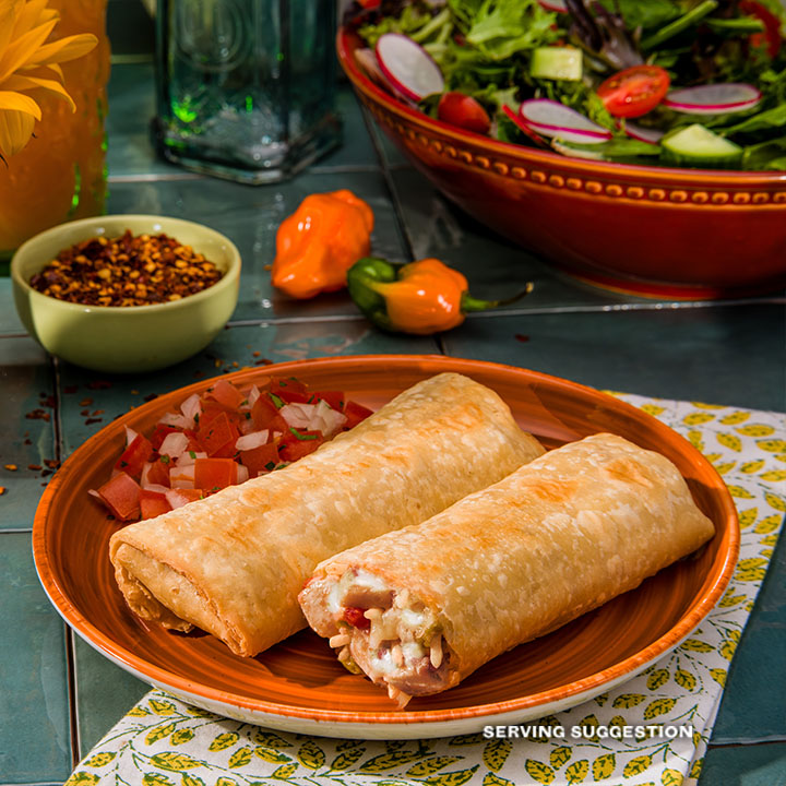 El Monterey Signature Chicken & Cheese Chimichangas
