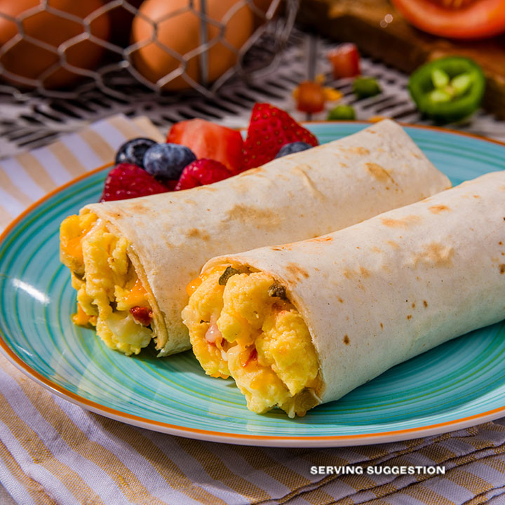 El Monterey Signature Egg, Cheese & Jalapeño Breakfast Burrito