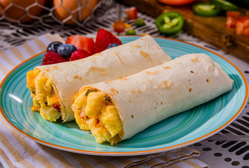 El Monterey Signature Egg, Cheese & Jalapeño Breakfast Burrito