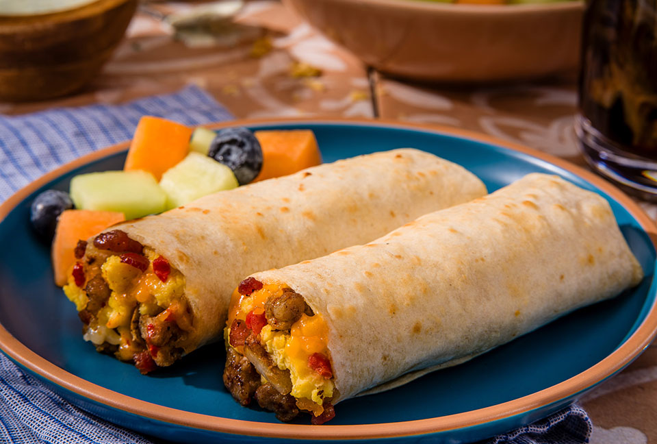 El Monterey Signature Meat Lovers Breakfast Burritos
