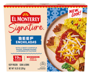 El Monterey Signature Beef Enchiladas Meal