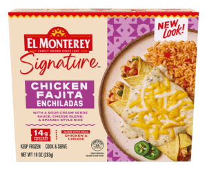 El Monterey Signature Chicken Fajita Enchiladas Meal