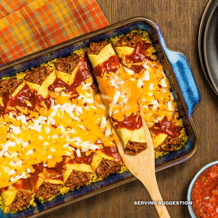 El Monterey Signature Beef Enchiladas Family Size Meal