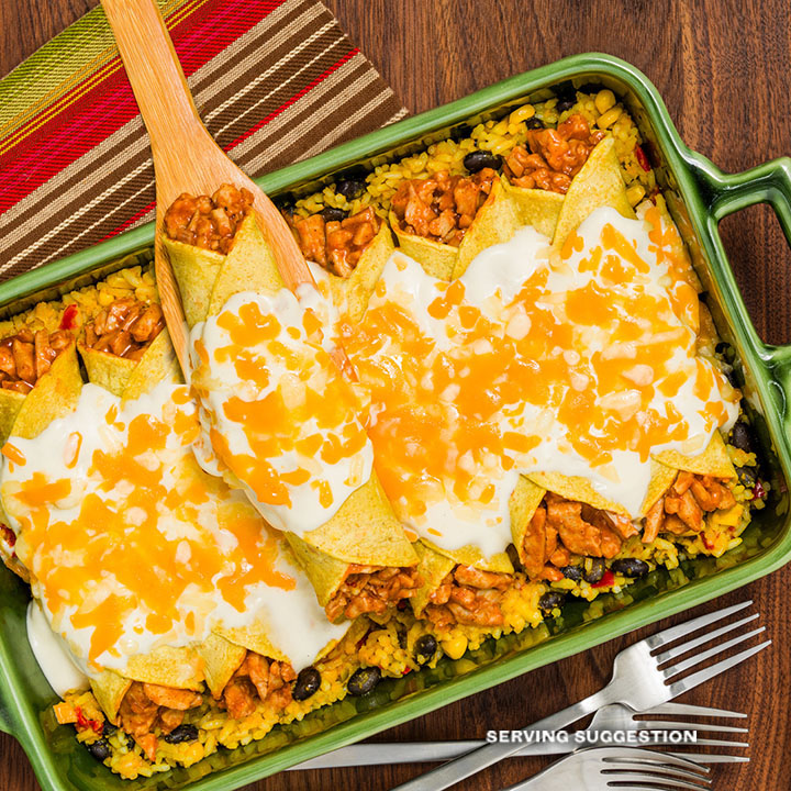 El Monterey Signature Chicken Enchiladas Family Size Meal