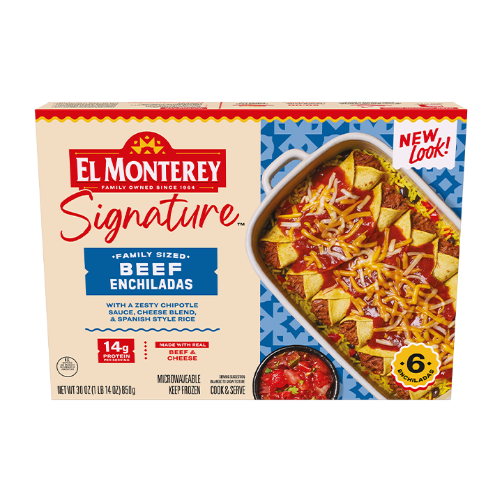 El Monterey Signature Beef Enchiladas, Family Size