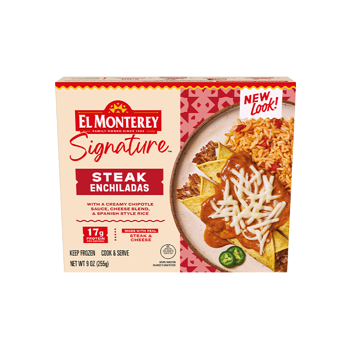 El Monterey Signature Steak Enchiladas