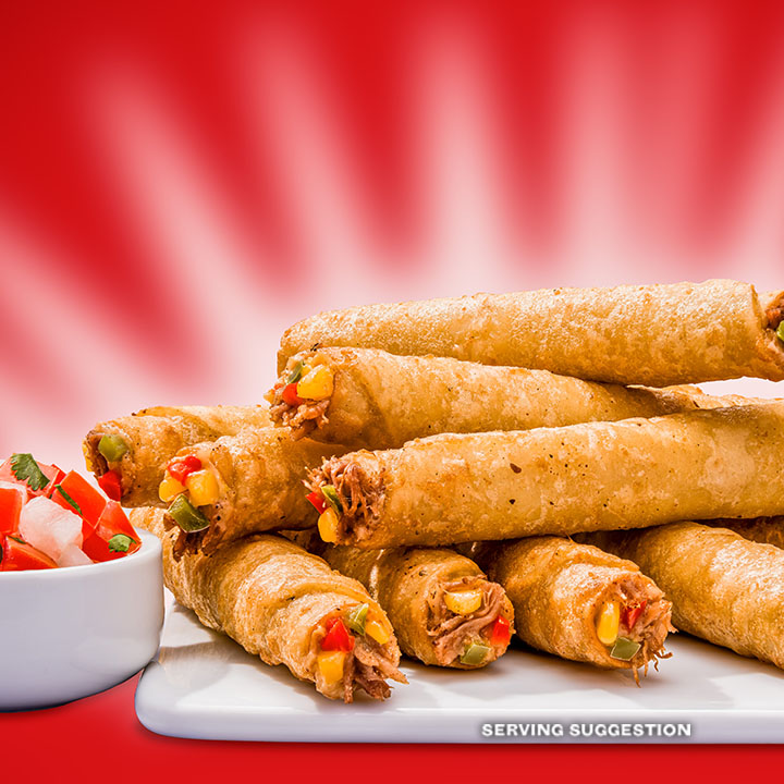El Monterey Mas Bold Philly-style Cheesesteak Taquitos