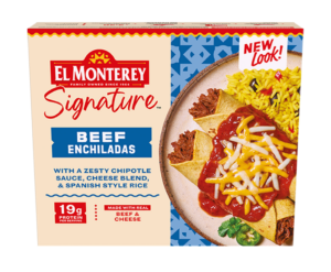 El Monterey Signature Beef Enchiladas Single-Serve Meal